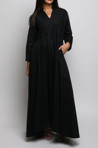 Rue Black Long Dress