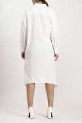 Akshi Dress in White