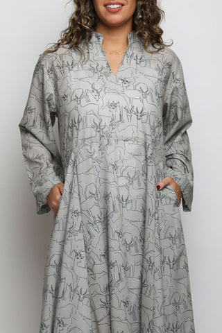 Rue Grey Deer Dress