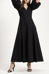 Naila Maxi Dress in Black