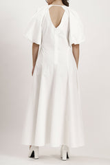 Naila Maxi Dress in Lily White