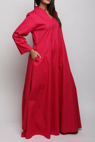 Rue Fuschia Long Dress