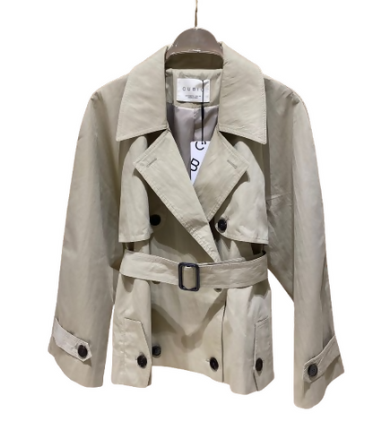 Short Hunting Trench Coat