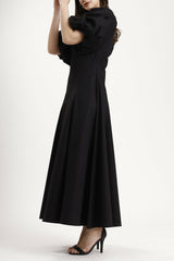 Naila Maxi Dress in Black