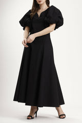 Naila Maxi Dress in Black