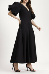 Naila Maxi Dress in Black